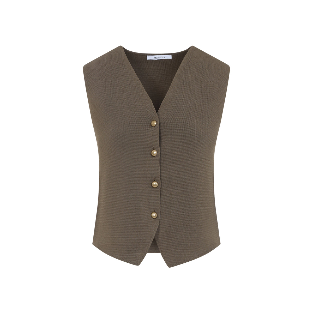 Max Mara Gola Gilet Knit Viscosa
