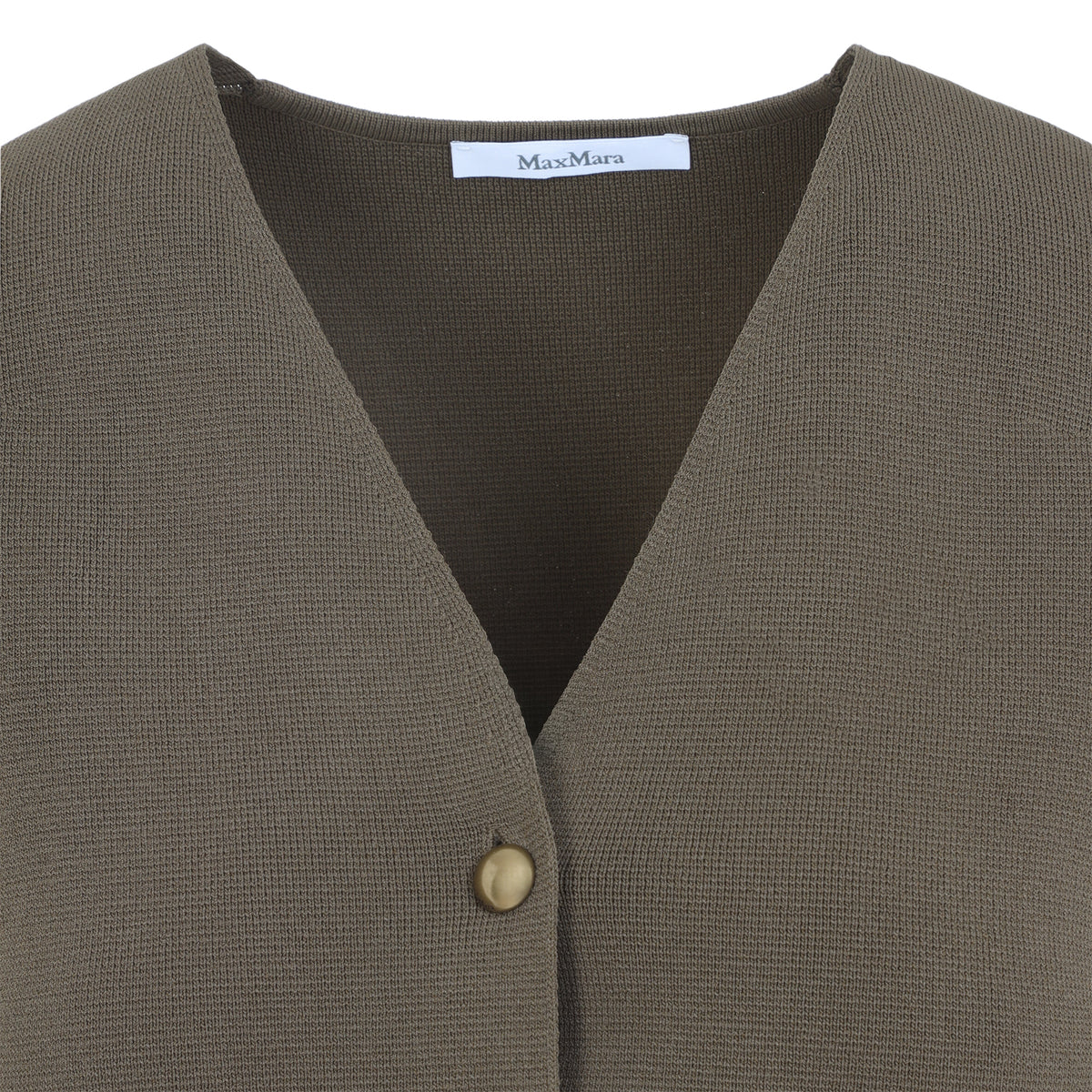 Max Mara Gola Gilet Knit Viscosa
