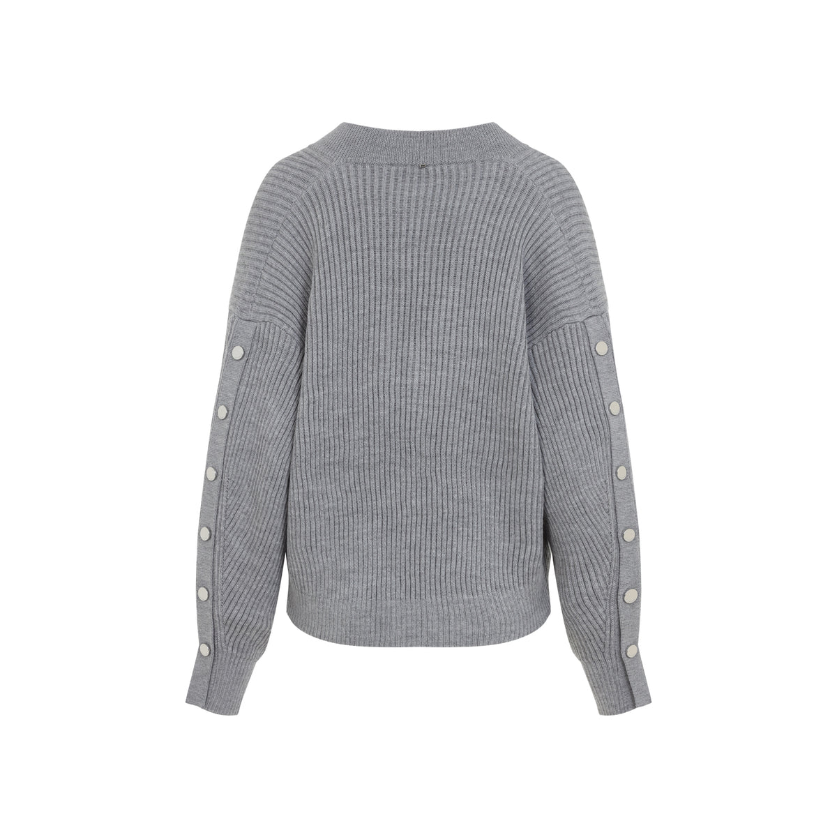 Sportmax Fuxia V Neck Grigio