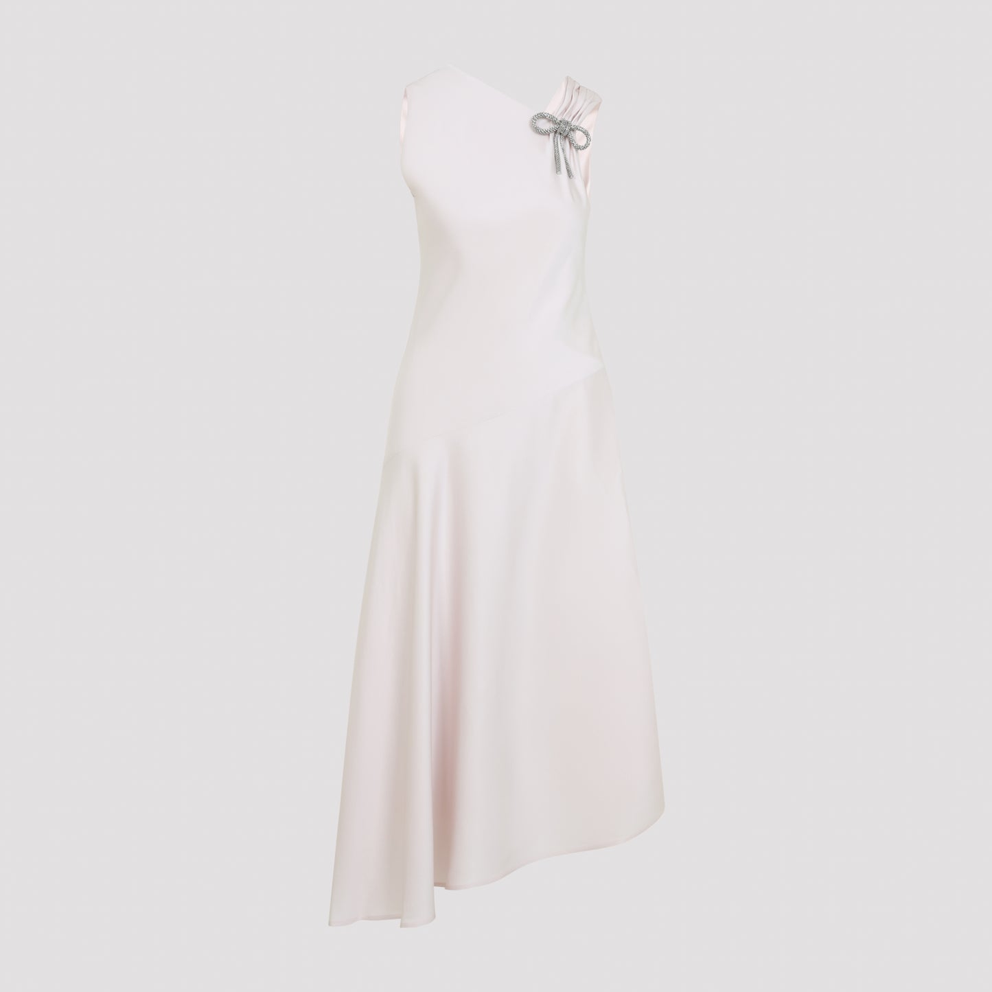Jil Sander Asymmetric Dress With Diagonal Cut
