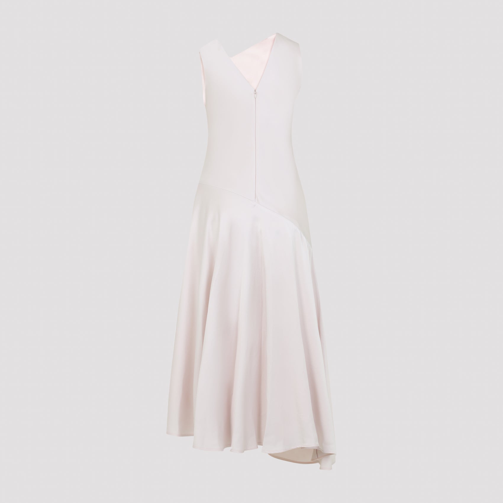 Jil Sander Asymmetric Dress With Diagonal Cut