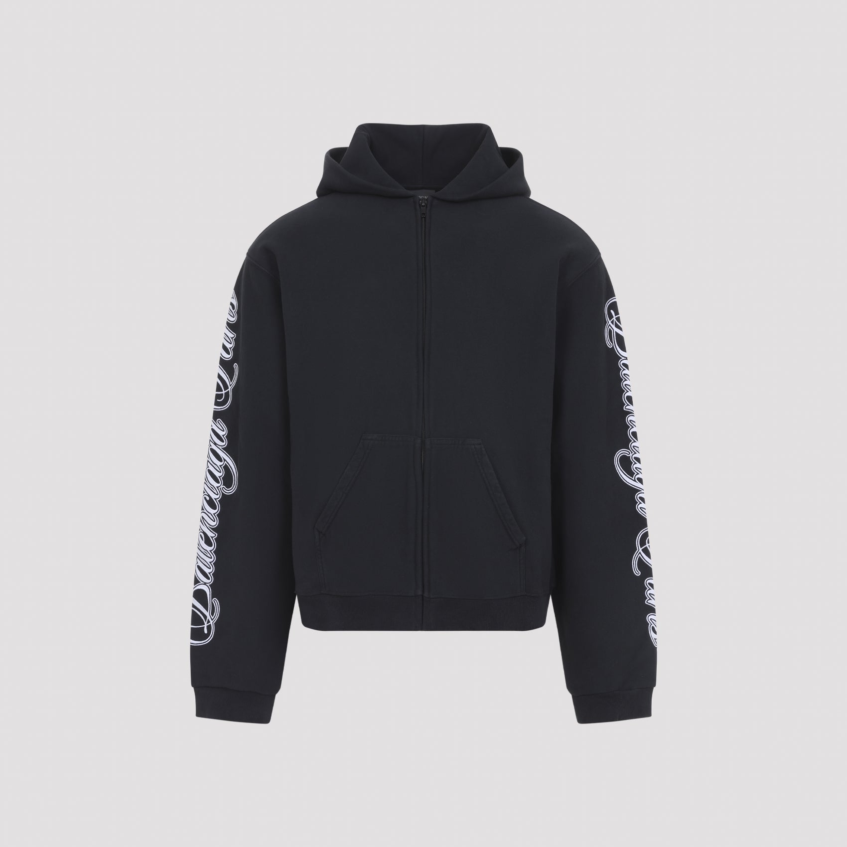 Balenciaga Regular Zip Up Hoodie