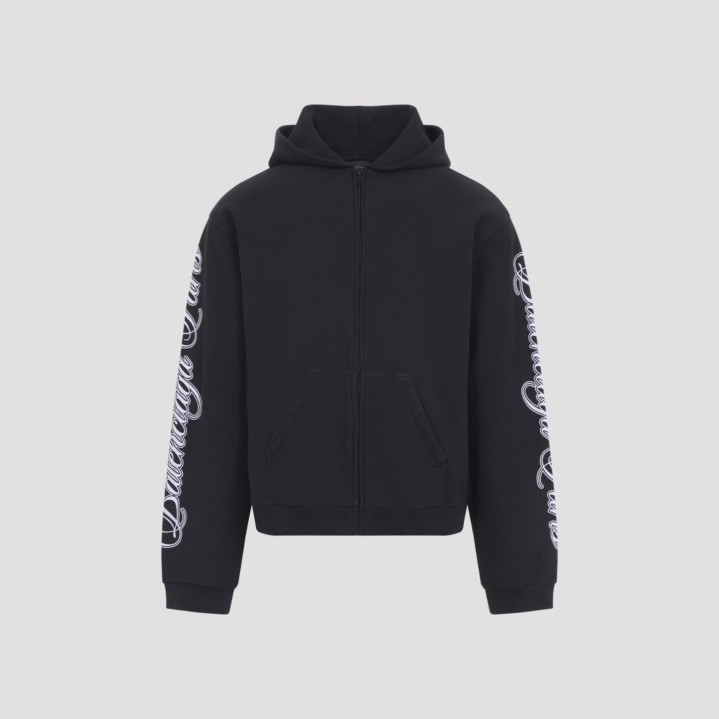 Balenciaga Regular Zip Up Hoodie