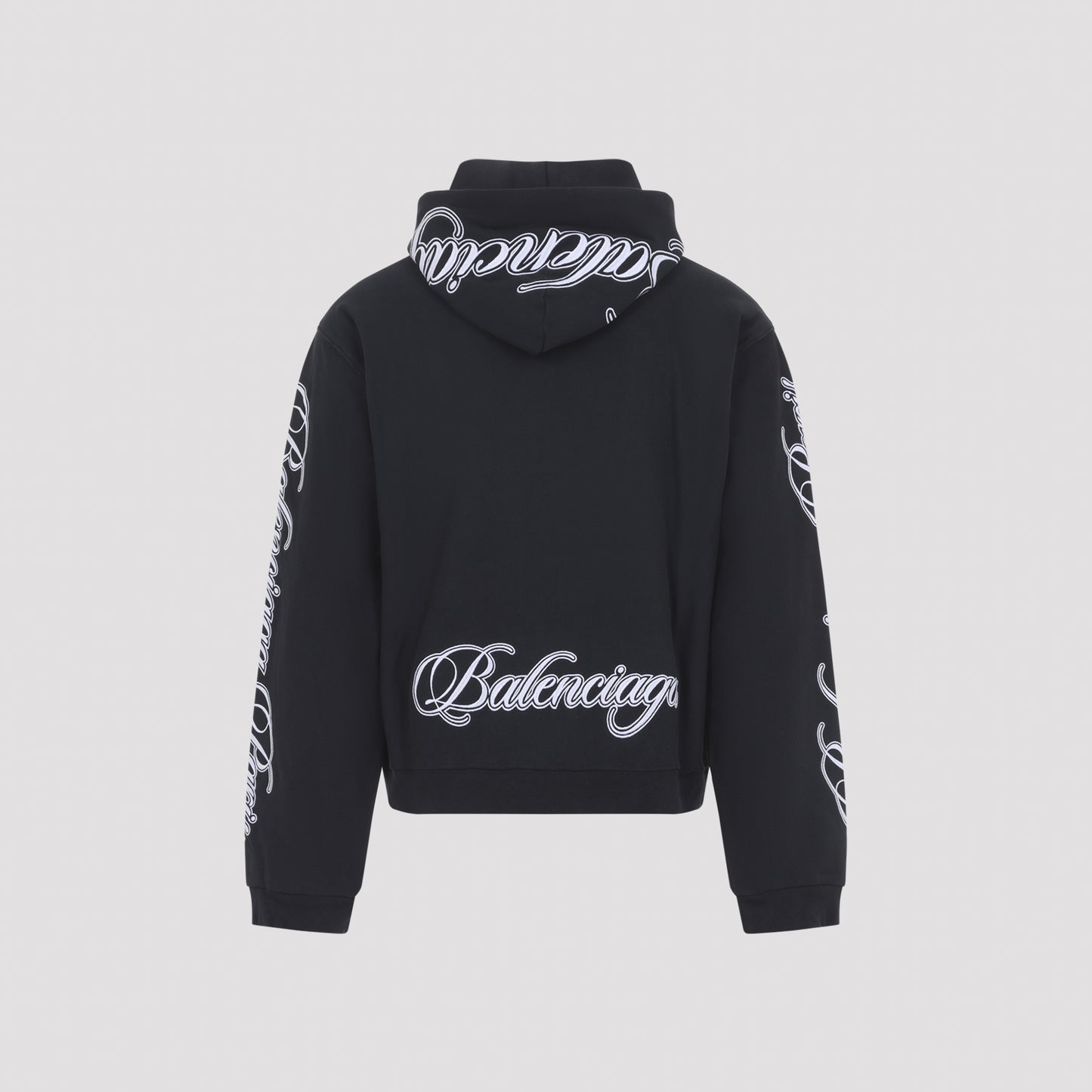 Balenciaga Regular Zip Up Hoodie