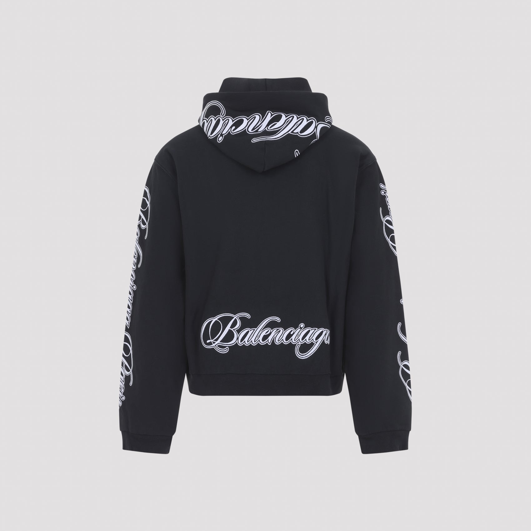 Balenciaga Regular Zip Up Hoodie