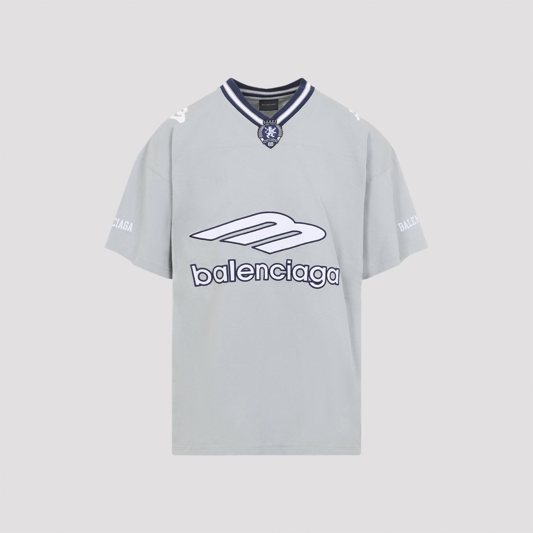 Balenciaga V-Neck Oversized T-Shirt