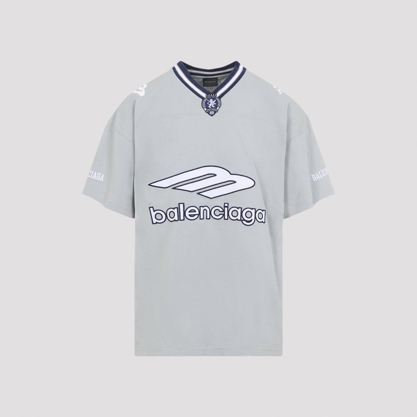 Balenciaga V-Neck Oversized T-Shirt