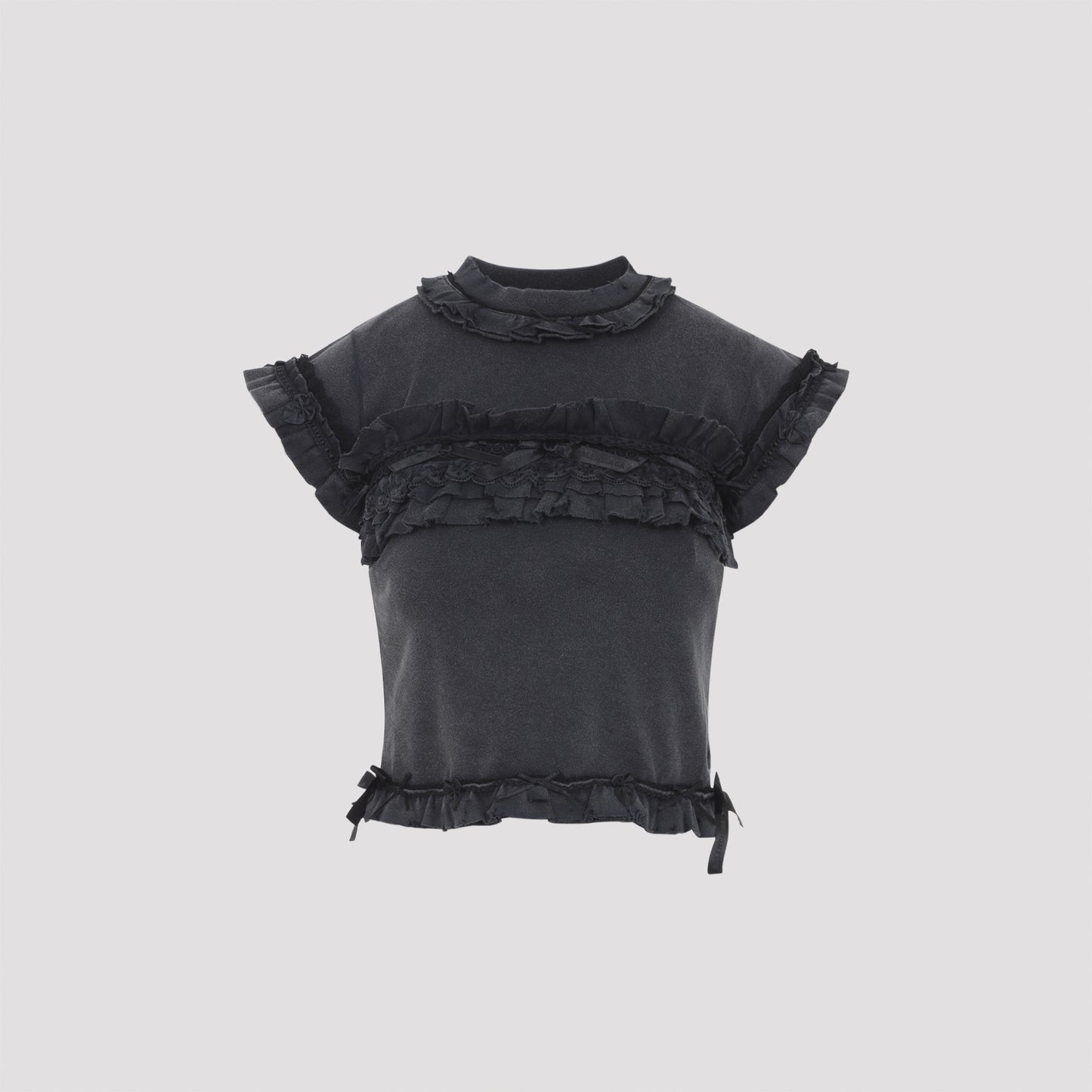 Balenciaga Ruffle T-Shirt