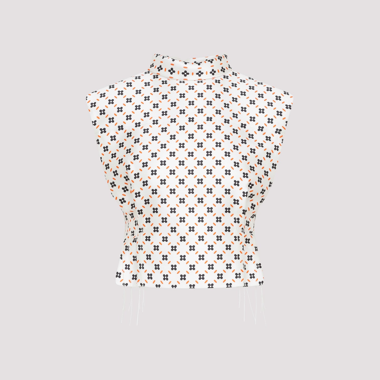Lanvin Cropped Sleeveless Top