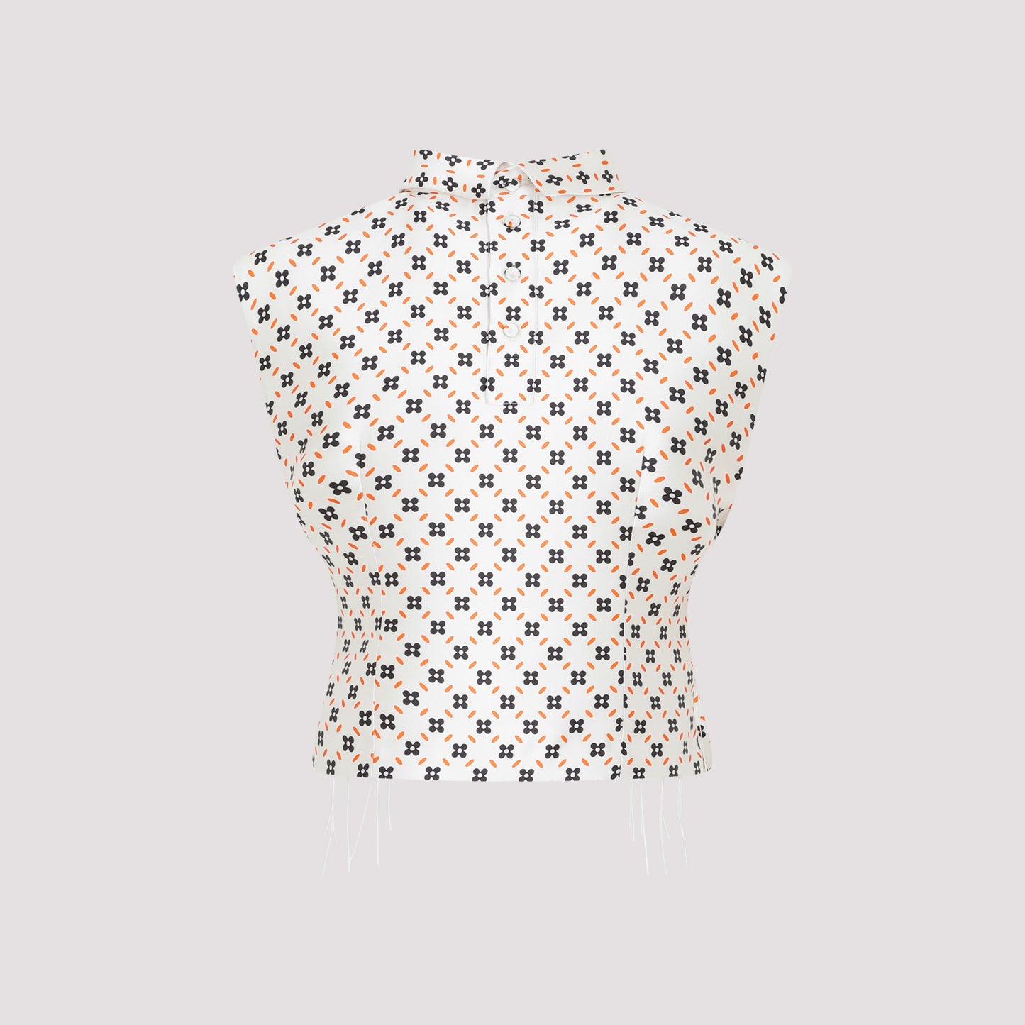 Lanvin Cropped Sleeveless Top