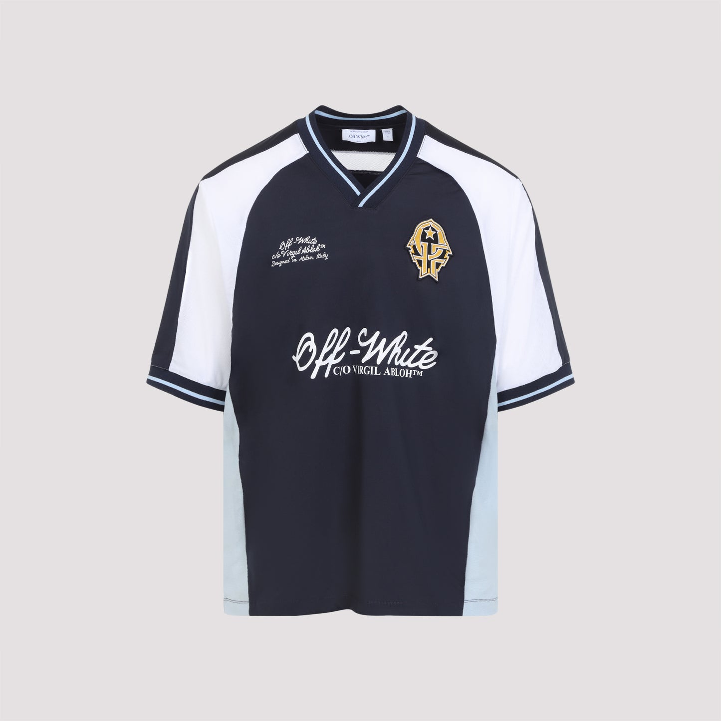 OFF White Soccer V-Neck T-shirt