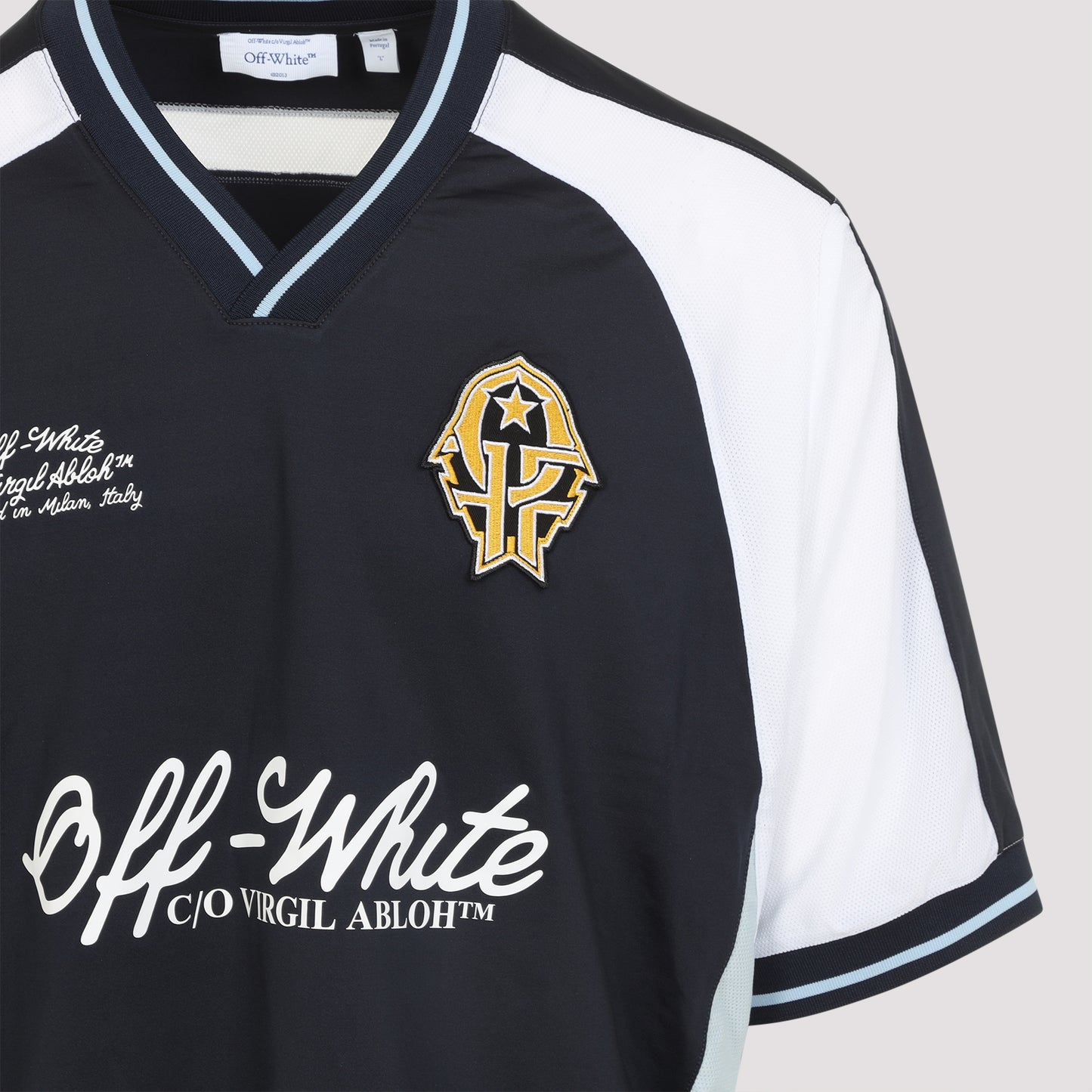 OFF White Soccer V-Neck T-shirt