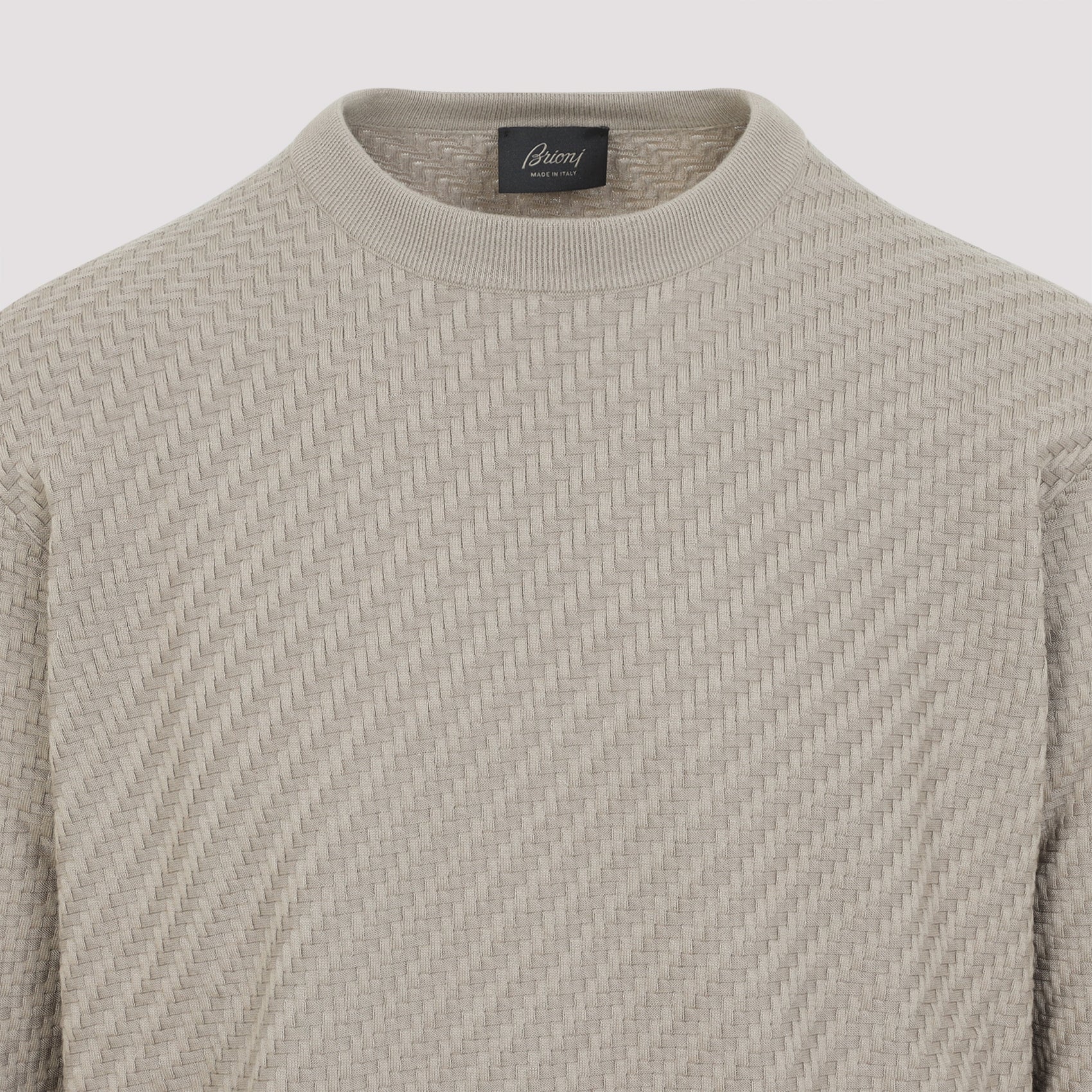 Brioni Cotton and Silk Pullover