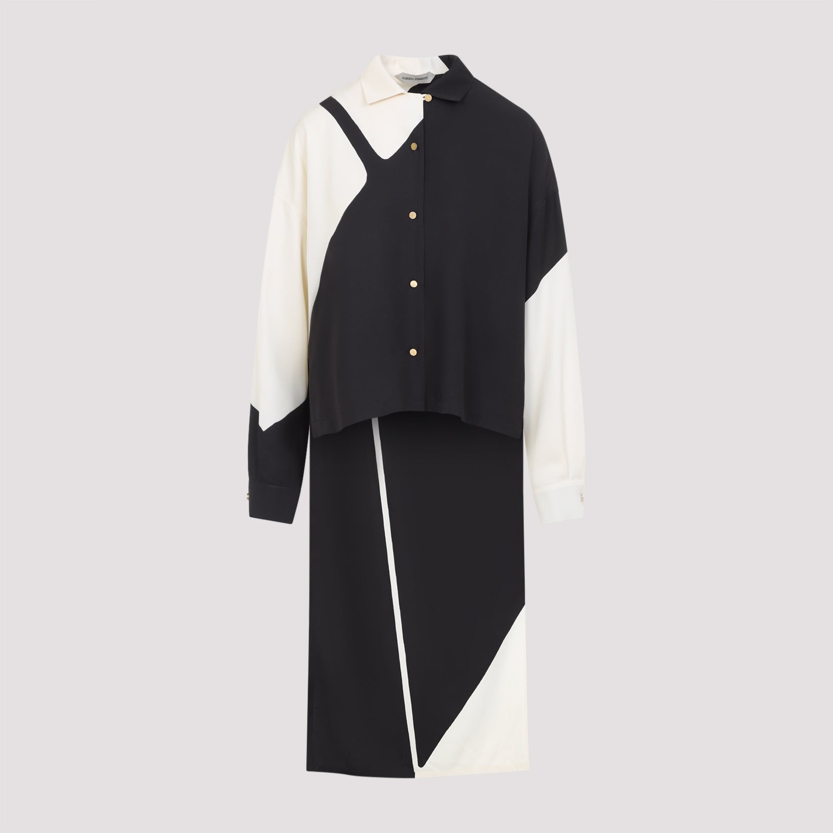 Alberta Ferretti Twill Shirt