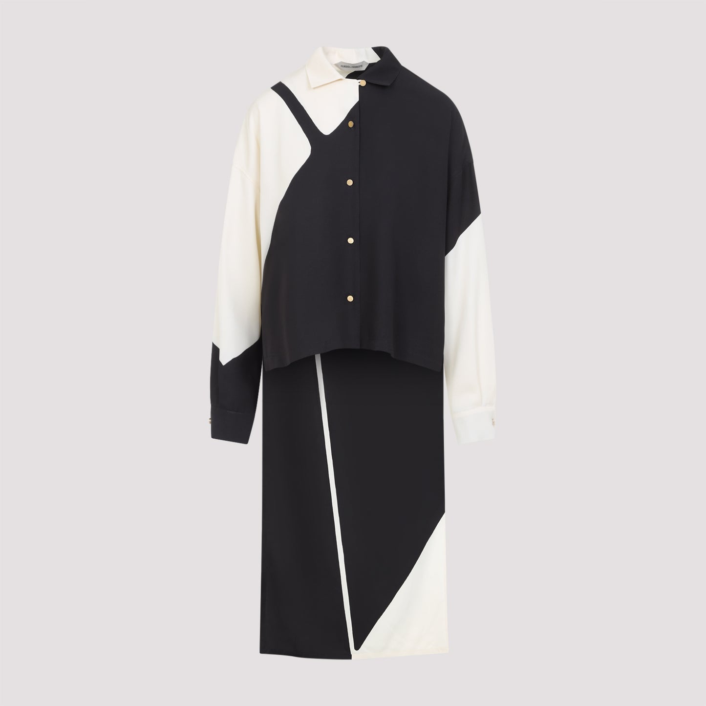 Alberta Ferretti Twill Shirt