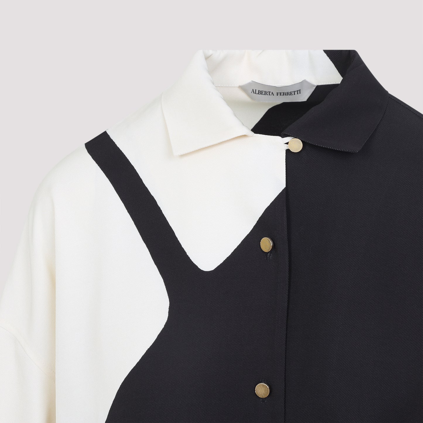 Alberta Ferretti Twill Shirt