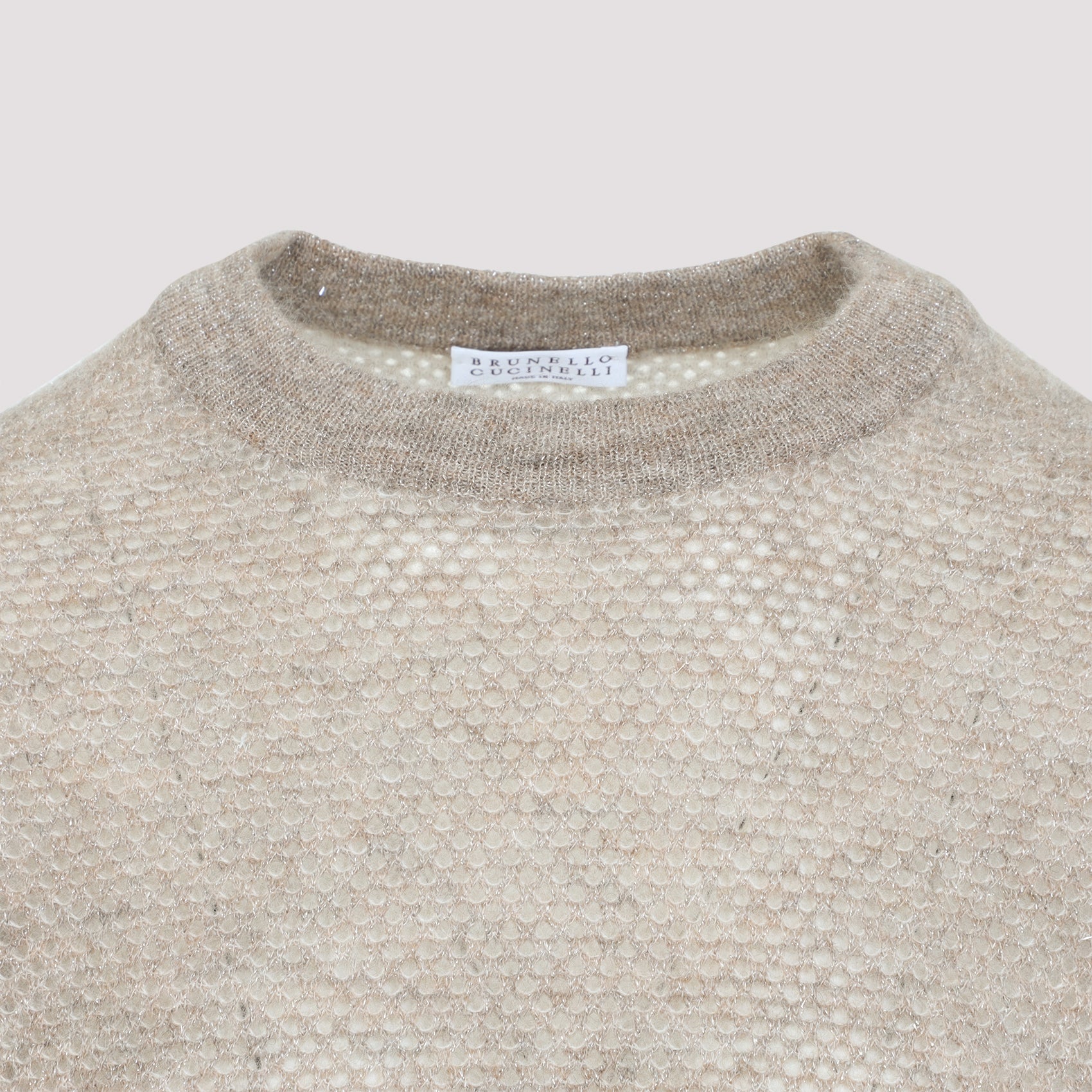 Brunello Cucinelli Sweater Soft Net Pullover