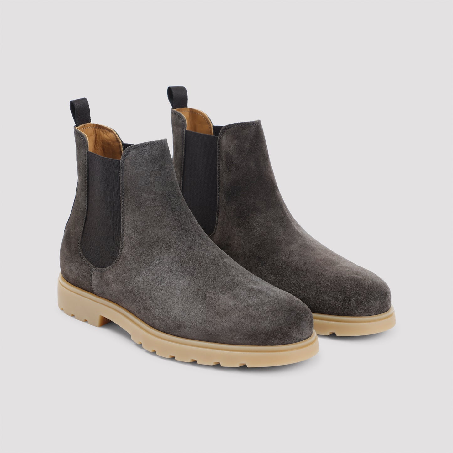 Kiton Suede Calf Leather Boots