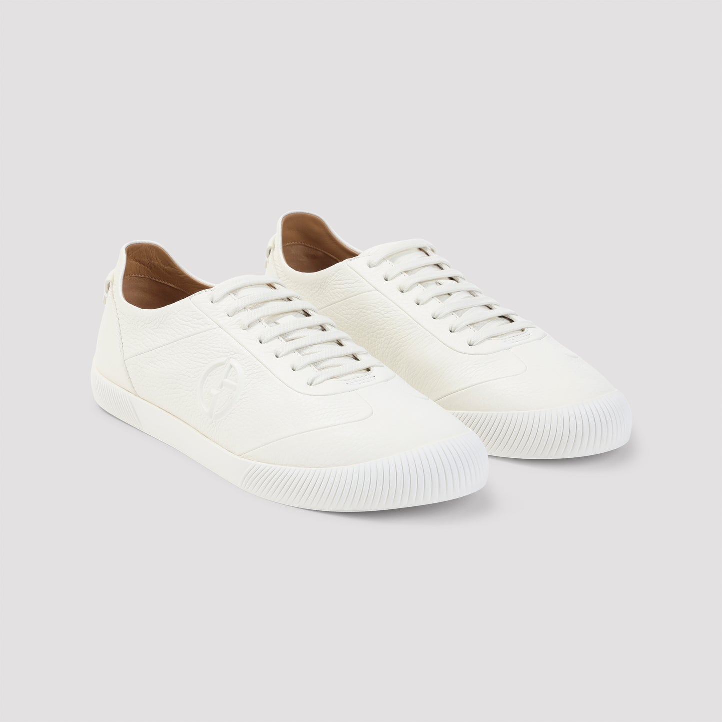Giorgio Armani Leather Sneakers