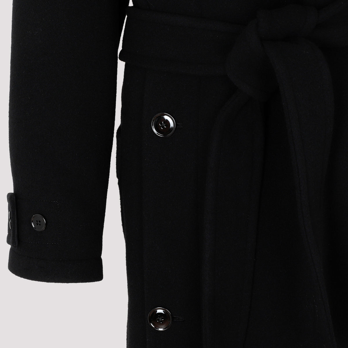 Lemaire Wrap Wool Coat
