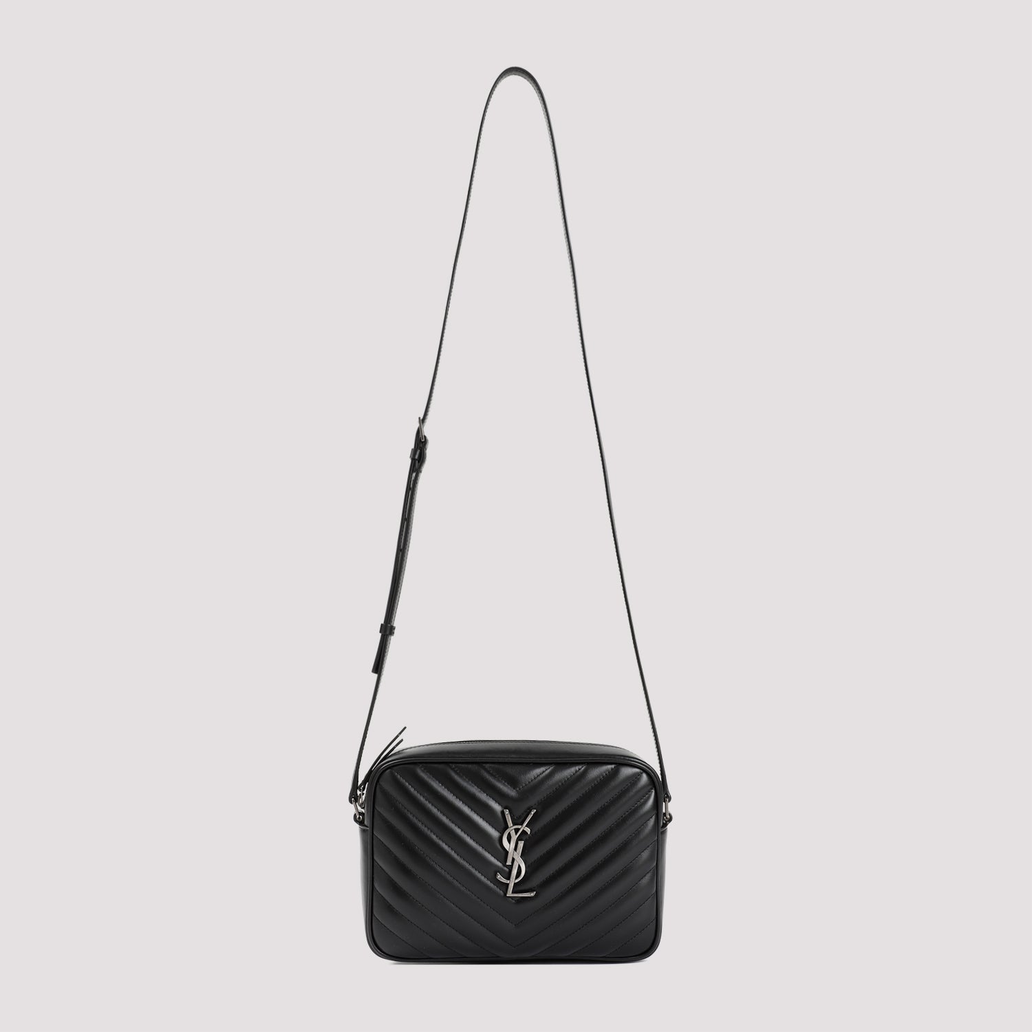 Saint Laurent YSL Matelassé Leather Shoulder Bag