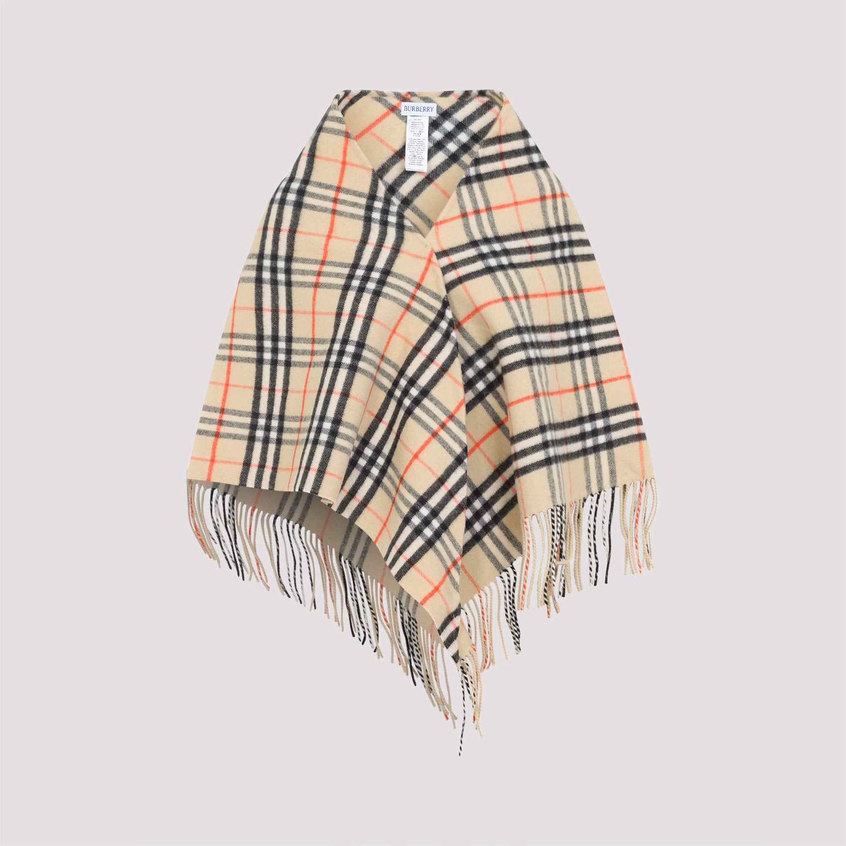 Burberry Check Bandana Scarf