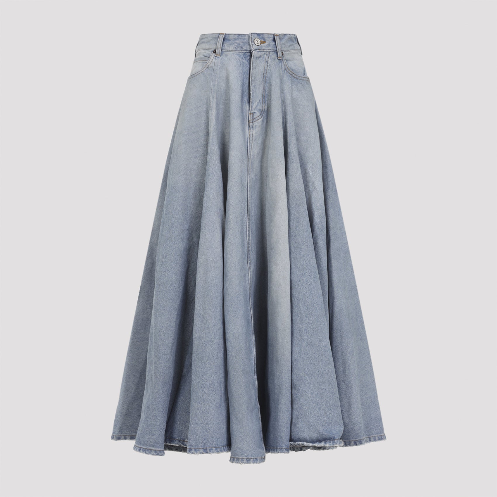 Balenciaga Godet Long Skirt