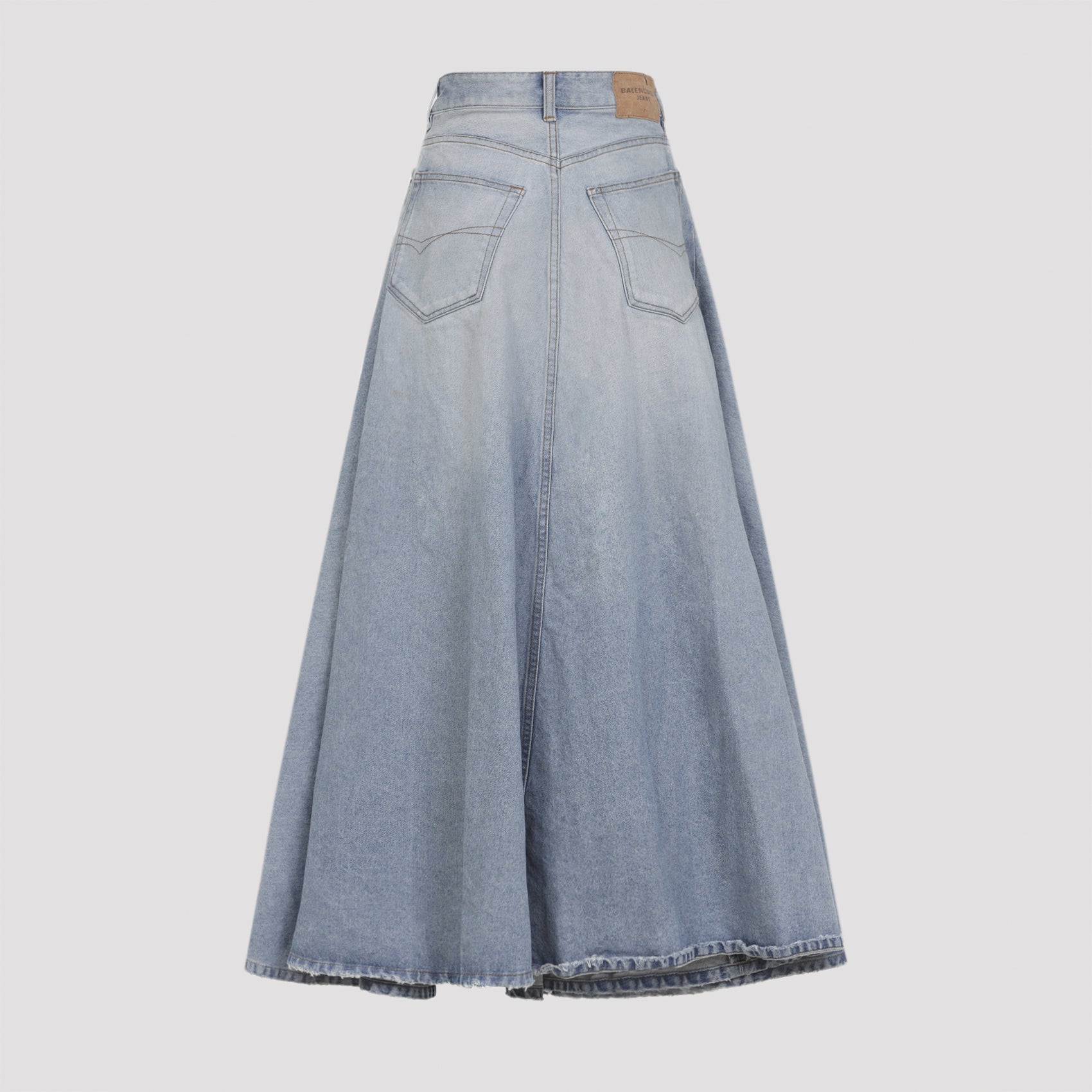 Balenciaga Godet Long Skirt