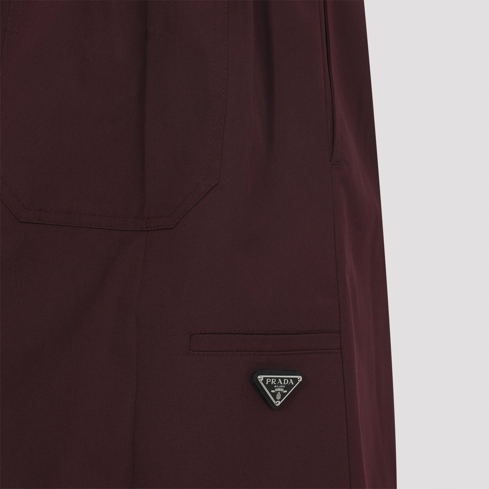 Prada Polyester Midi Skirt