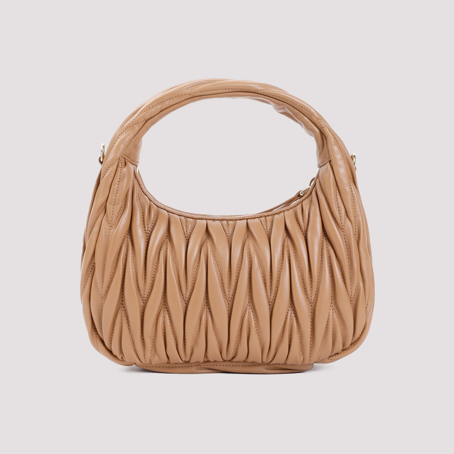 Miu Miu Small Wander matelassé hobo bag