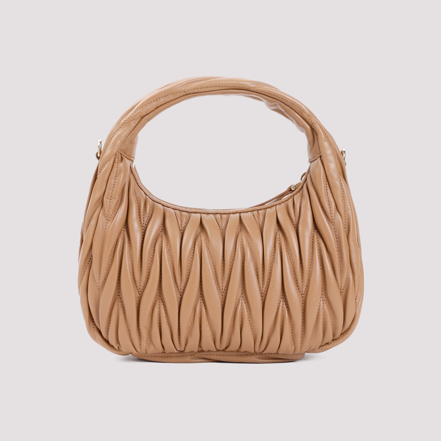 Miu Miu Small Wander matelassé hobo bag