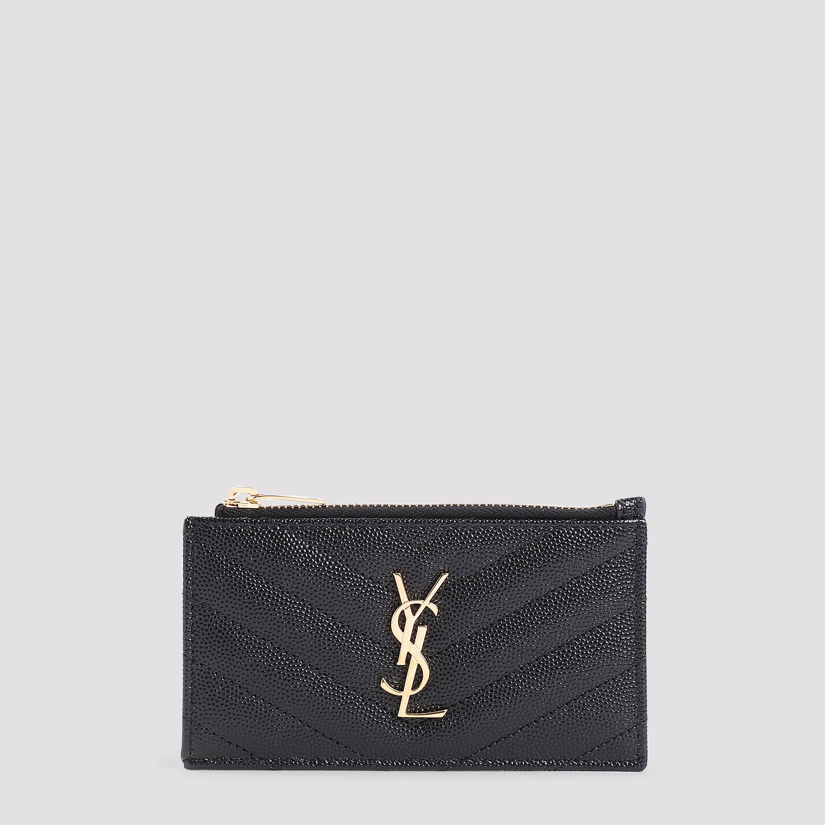 Saint Laurent Zip Card Case