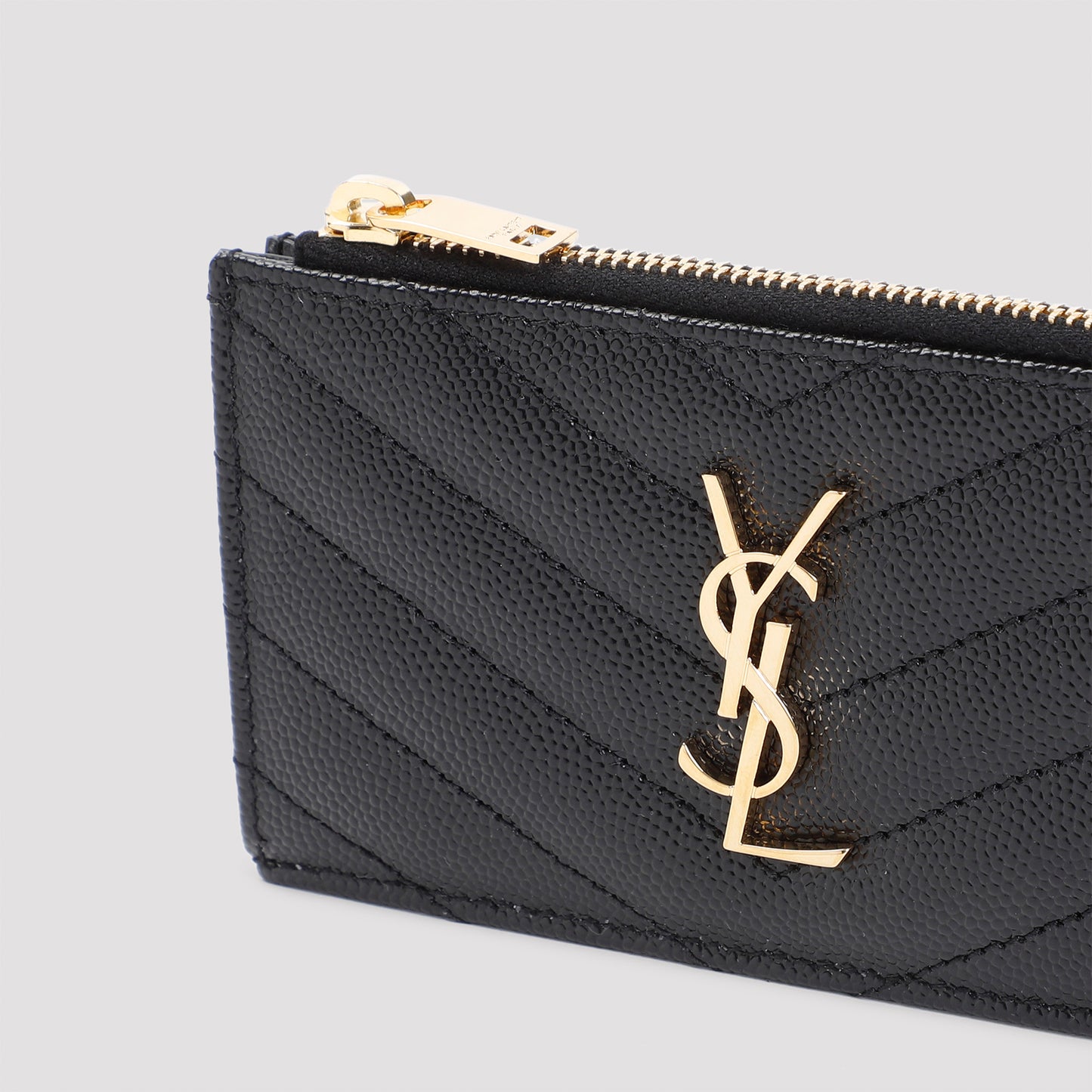 Saint Laurent Zip Card Case