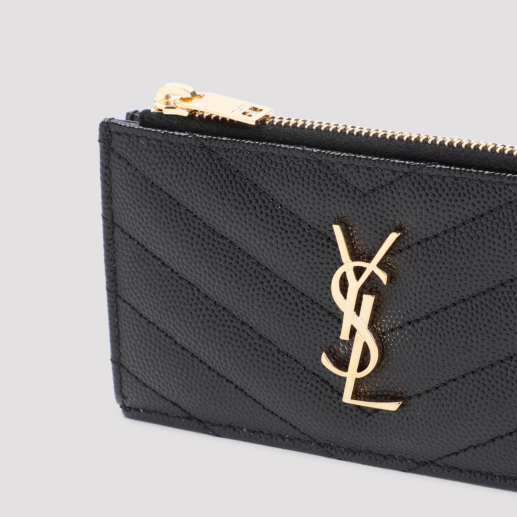 Saint Laurent Zip Card Case