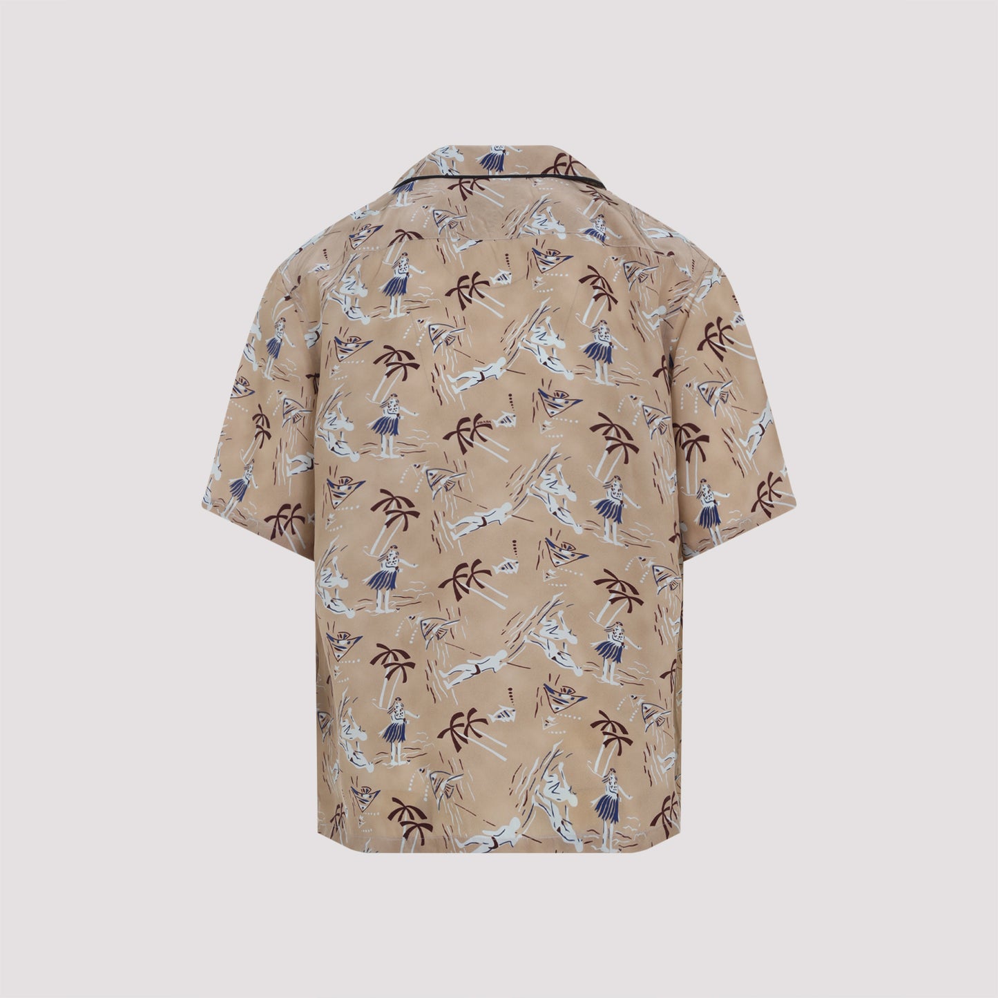 Prada Viscose and Silk Shirt