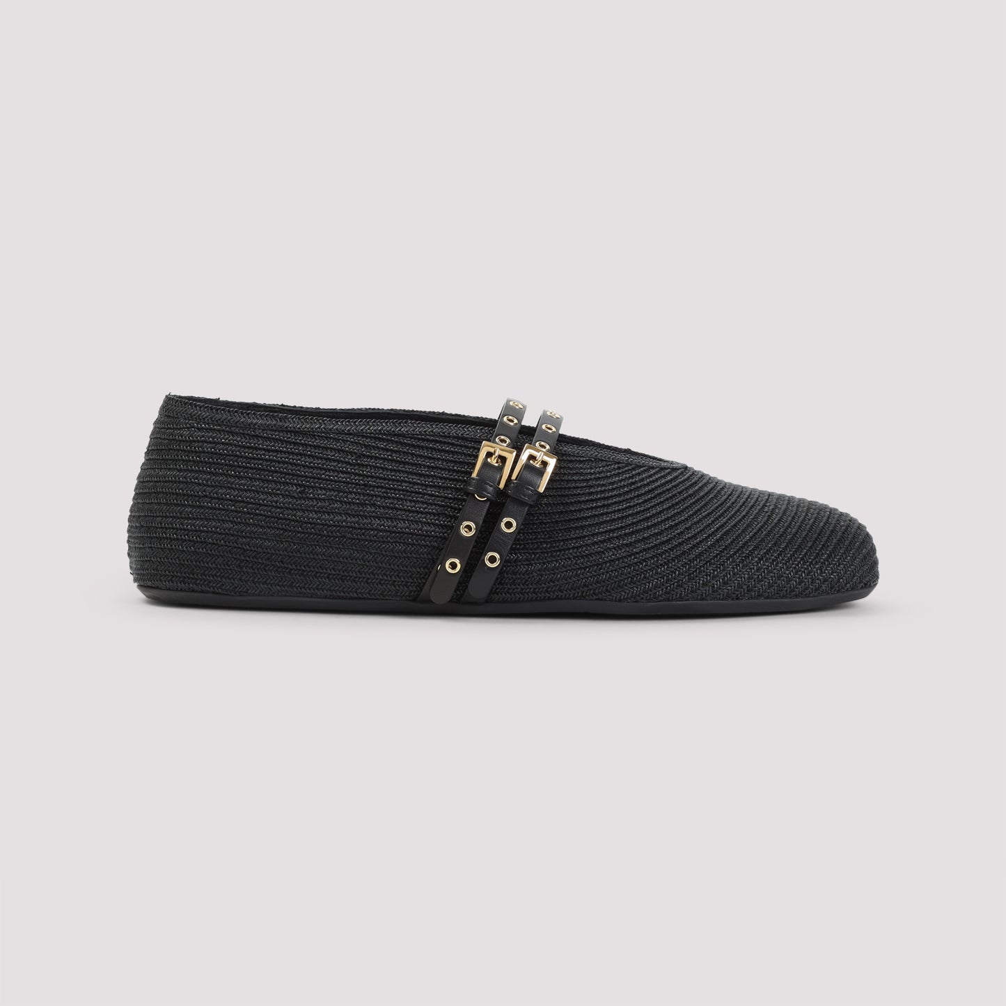 Alaïa Paper Straw Ballerinas