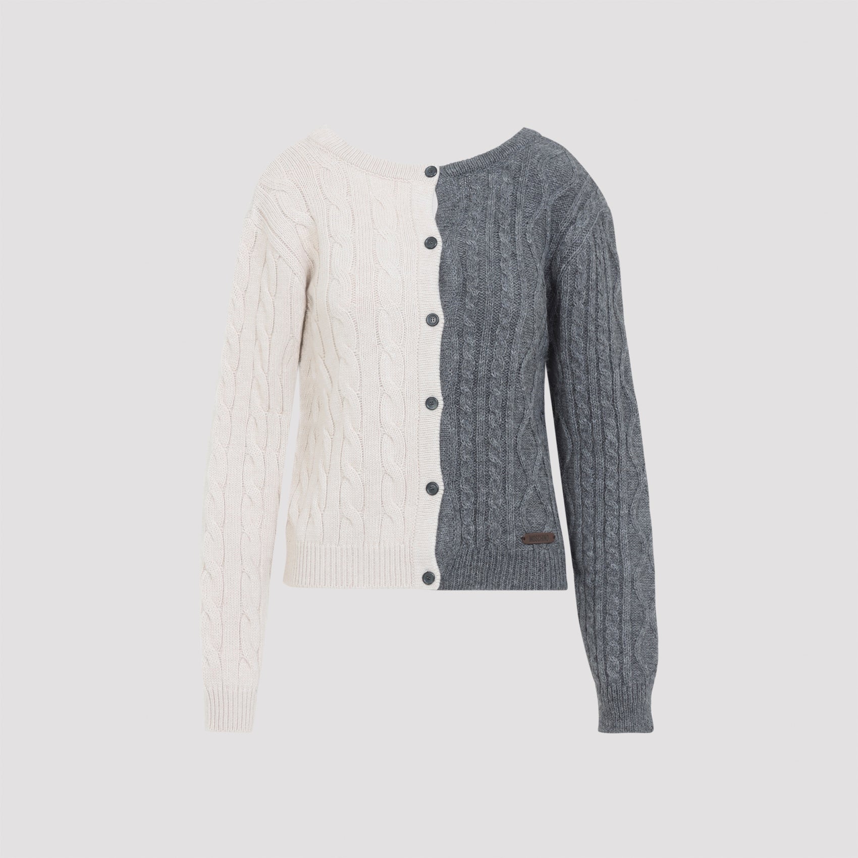 Moschino Bicolor Cardigan