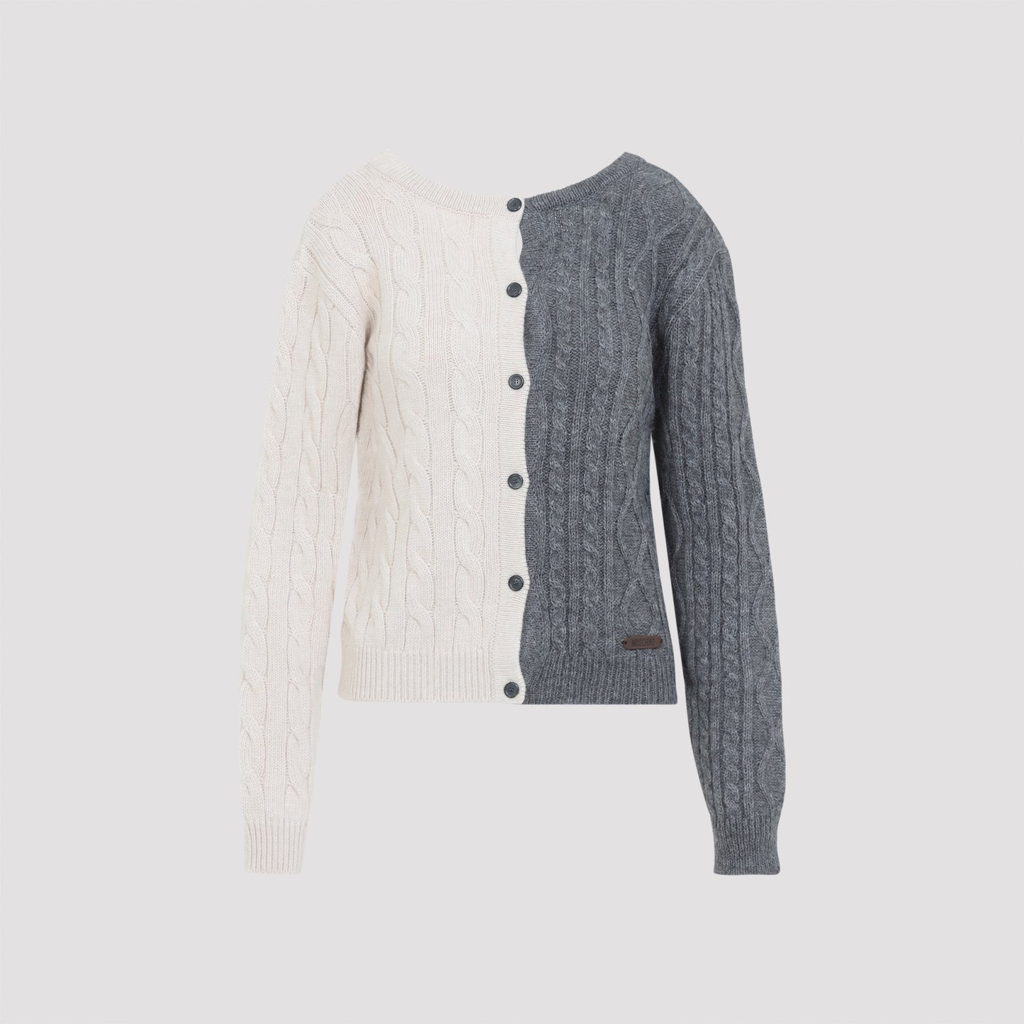 Moschino Bicolor Cardigan