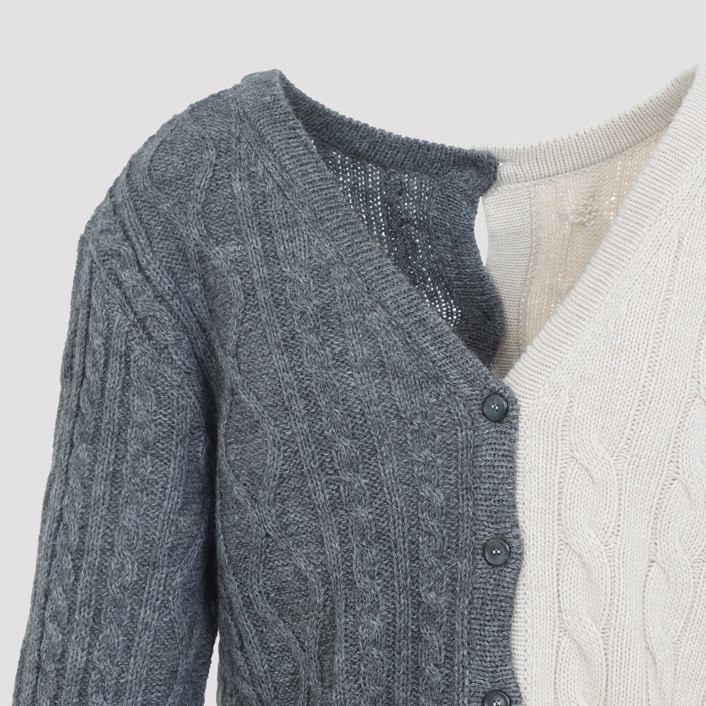Moschino Bicolor Cardigan