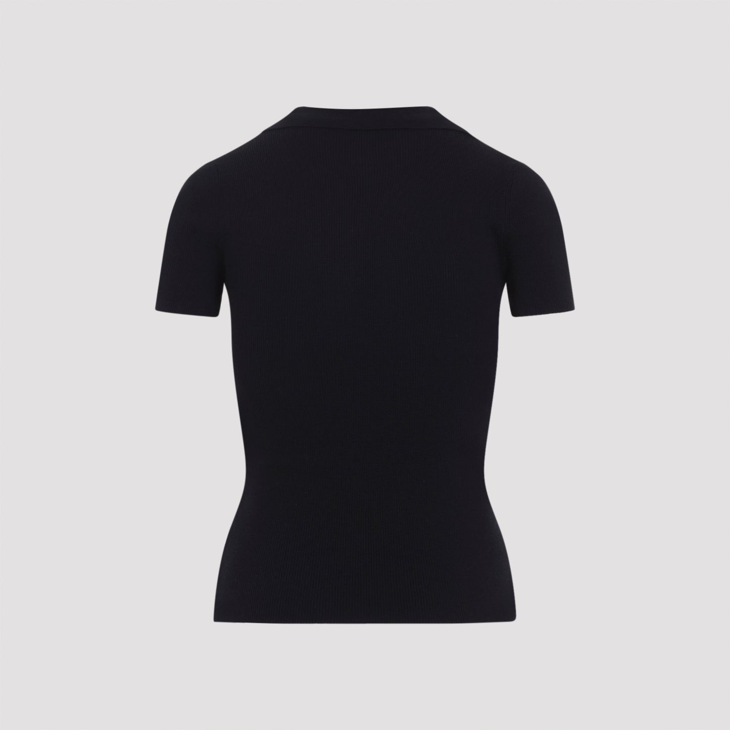 Max Mara Albero Knit Ribbed Polo