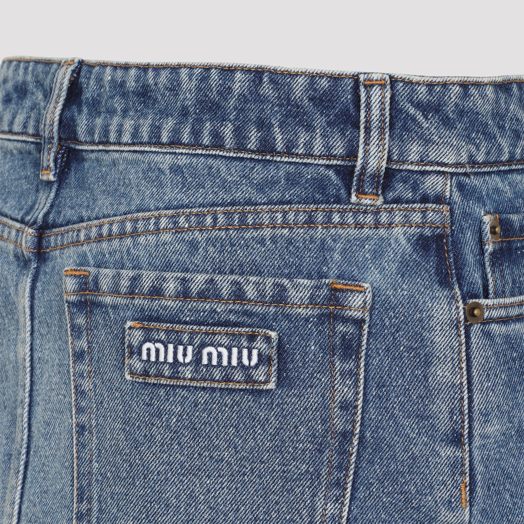 Miu Miu Denim Skirt
