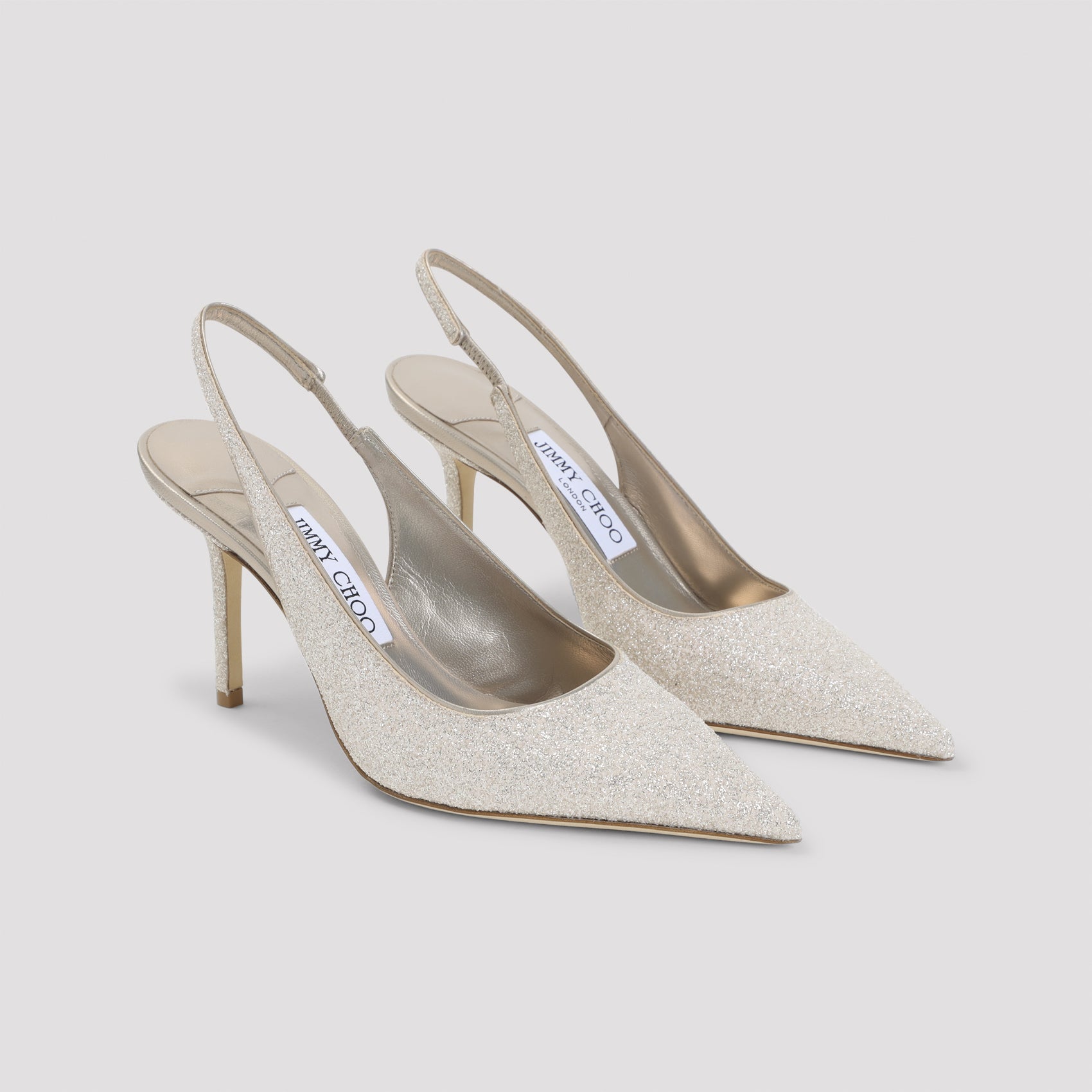 Jimmy Choo Love85 Caviar Glitter Pumps