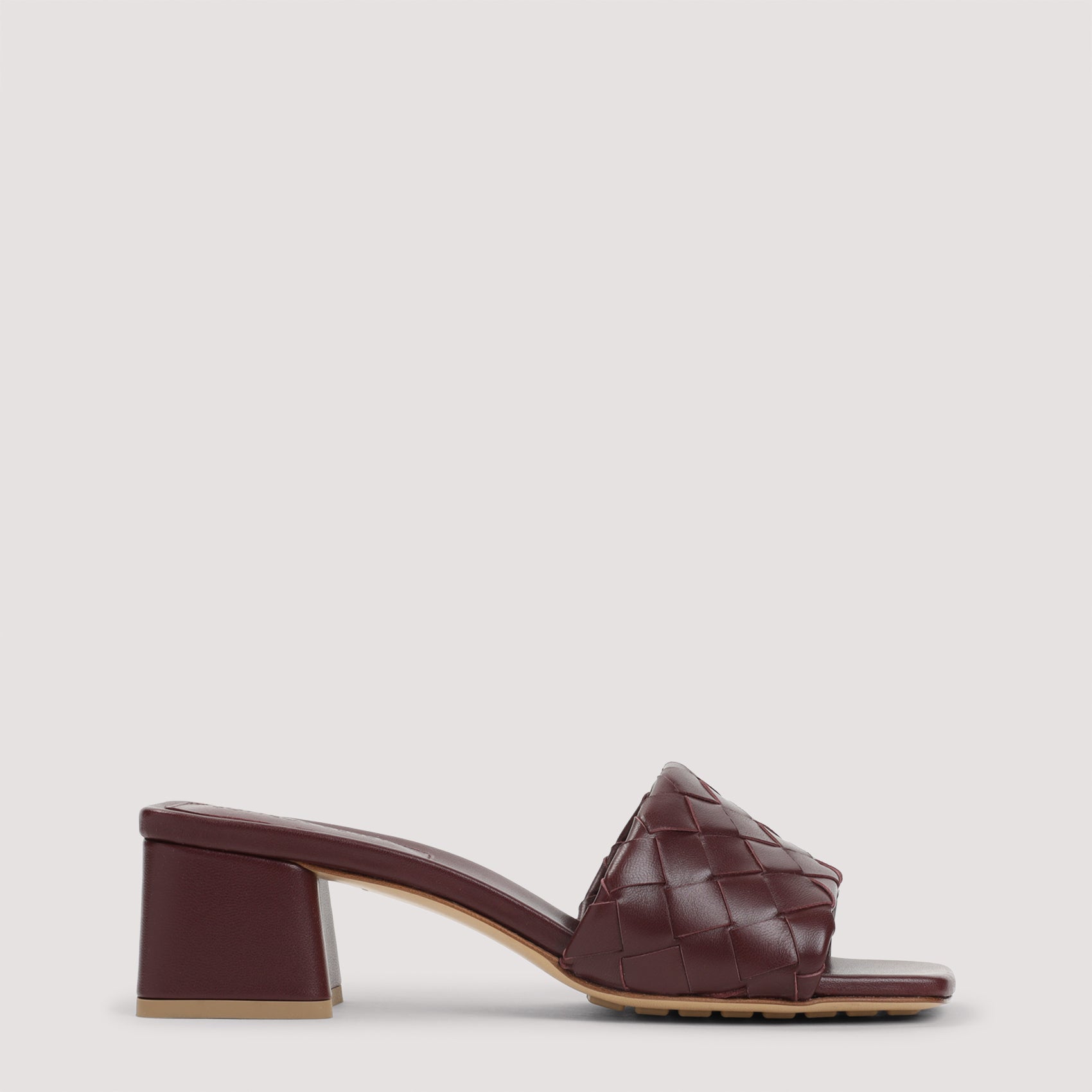 Bottega Veneta Kitten Heel Mule Sandal