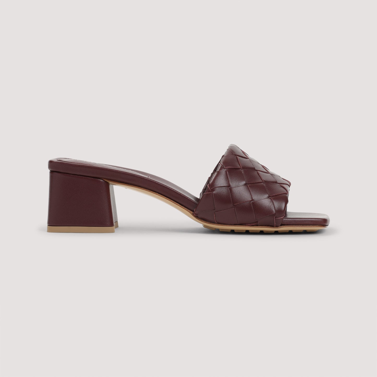 Bottega Veneta Kitten Heel Mule Sandal