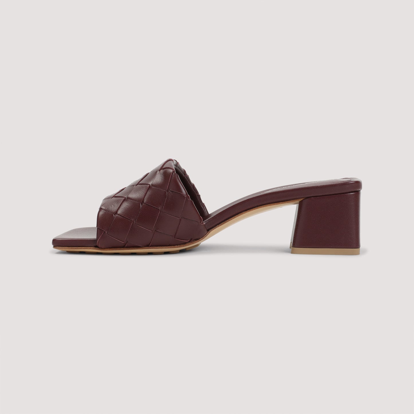 Bottega Veneta Kitten Heel Mule Sandal