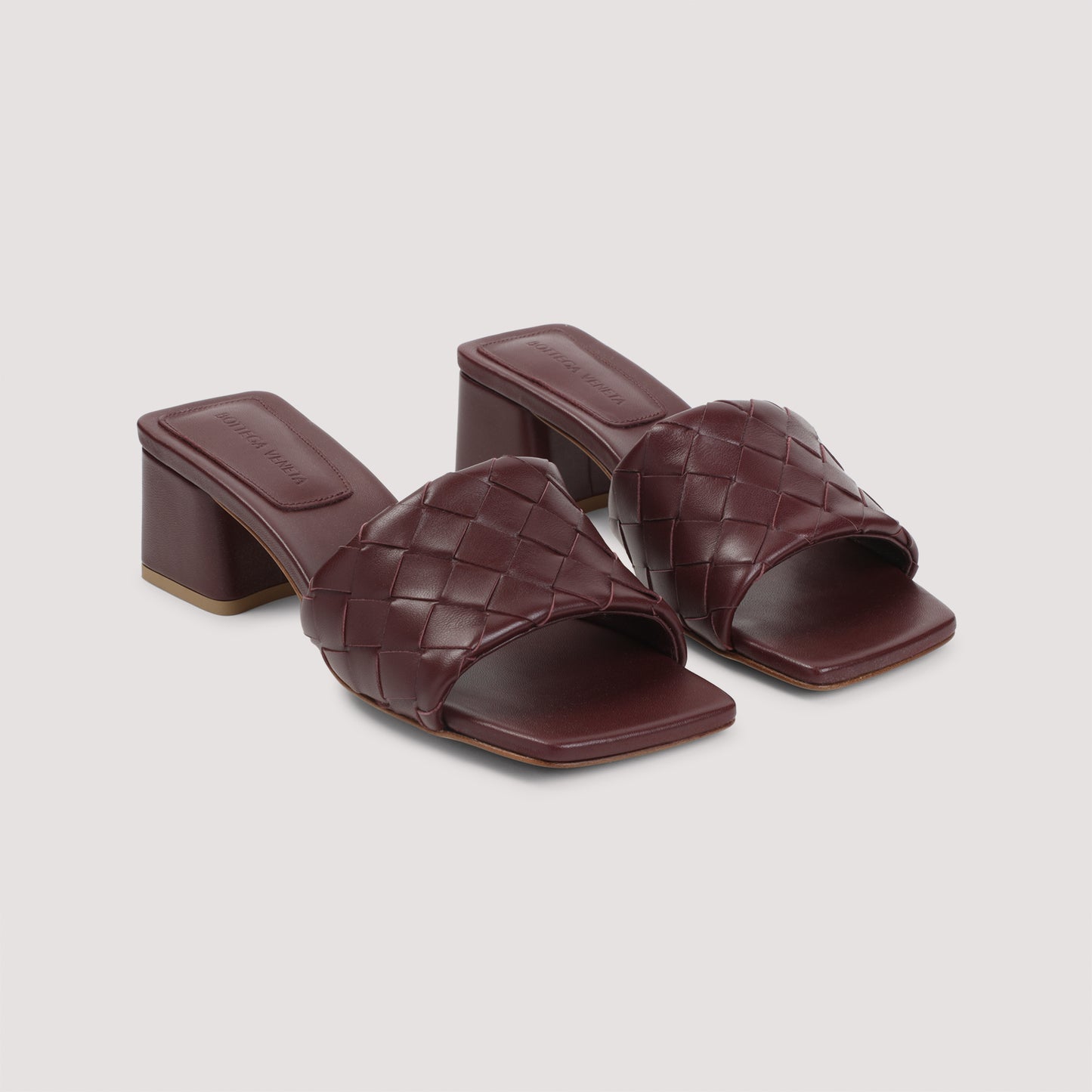 Bottega Veneta Kitten Heel Mule Sandal