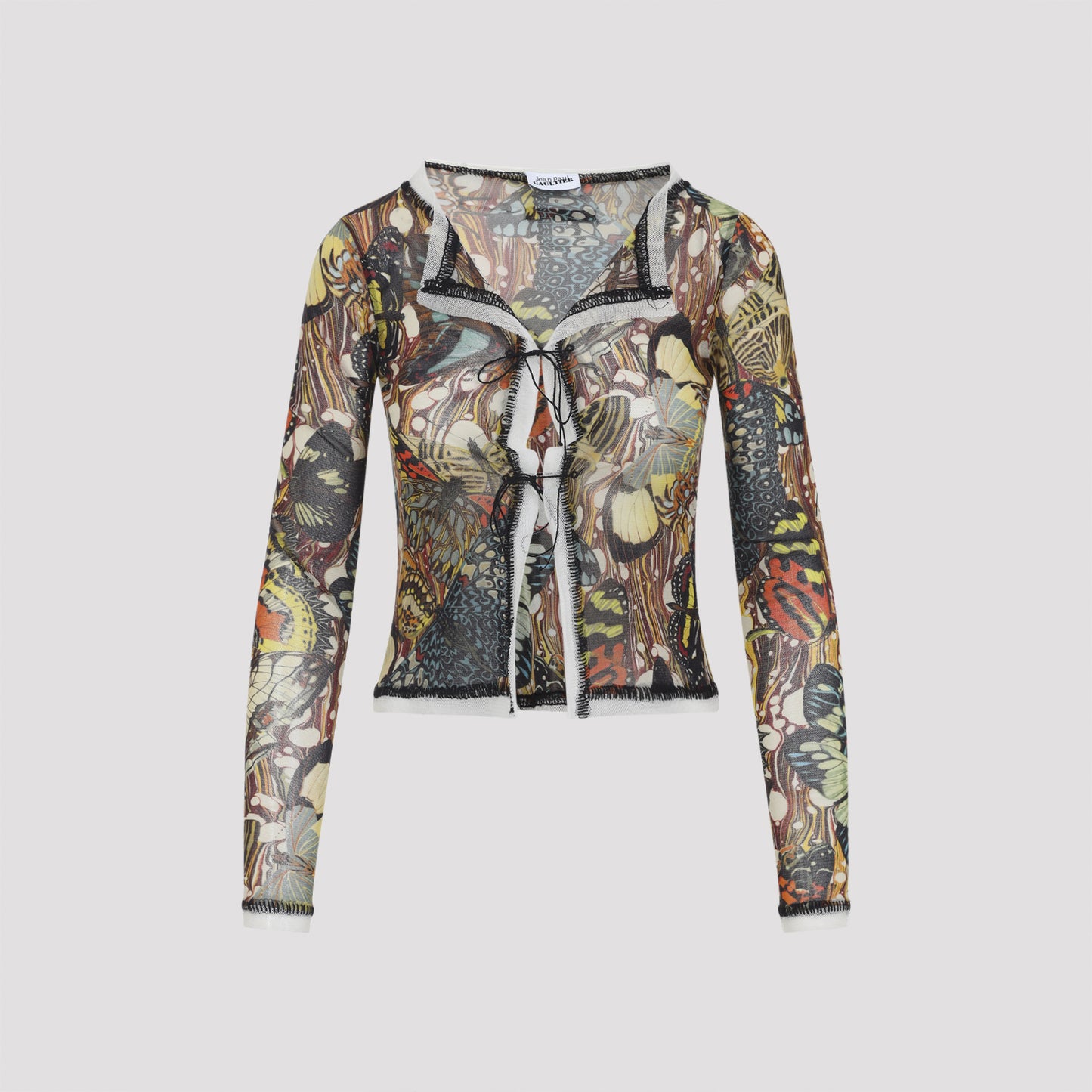 Jean Paul Gaultier The Yellow Butterfly Cardigan