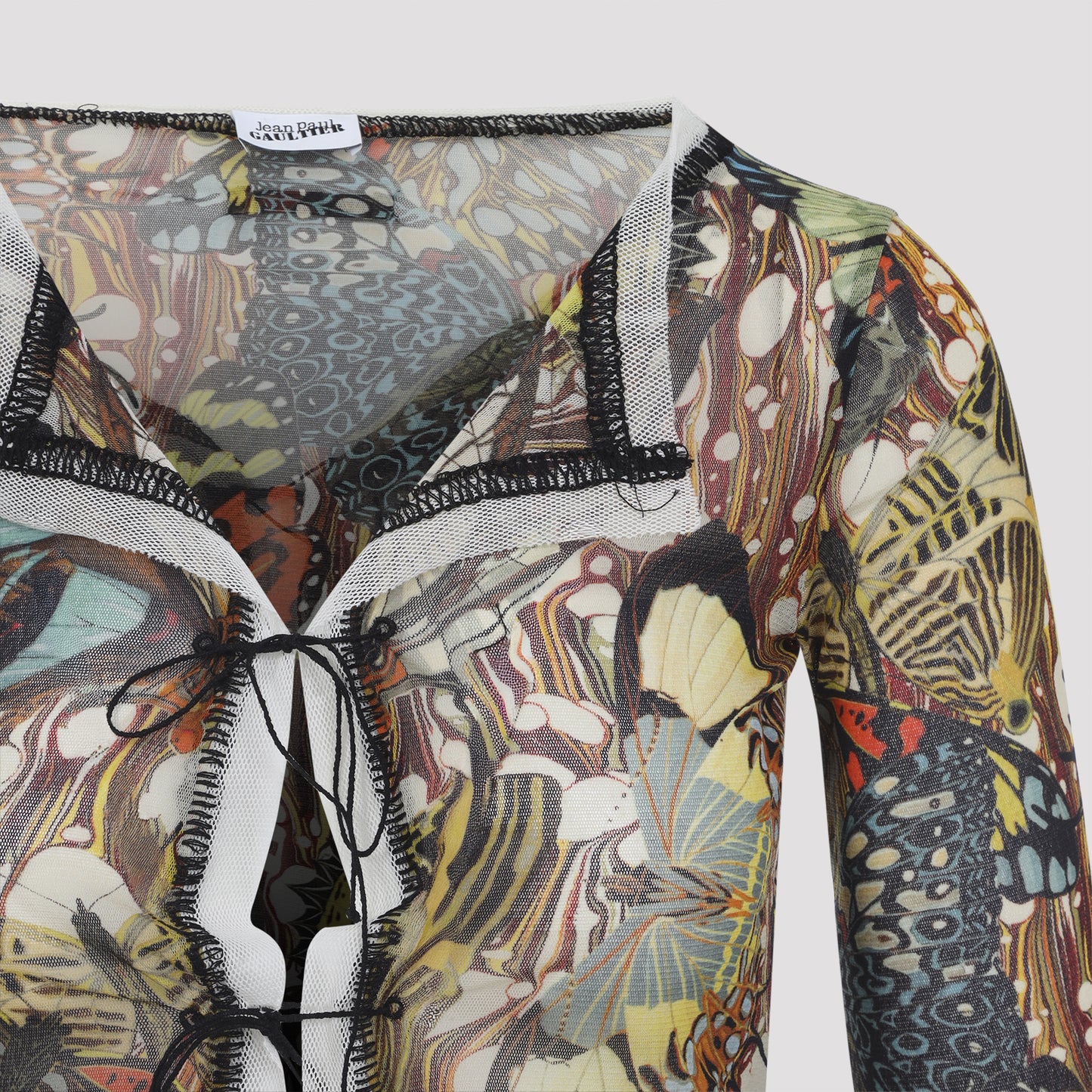 Jean Paul Gaultier The Yellow Butterfly Cardigan