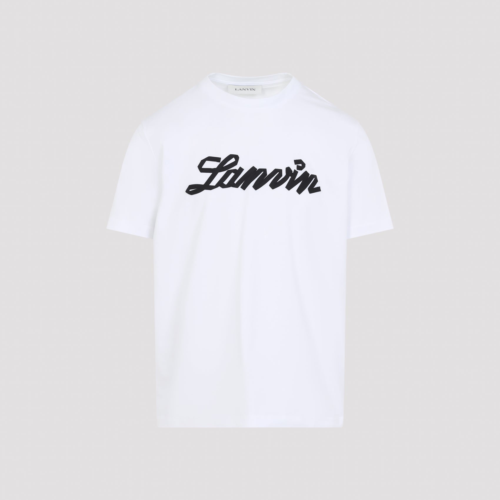 Lanvin Embroidered Logo T-Shirt