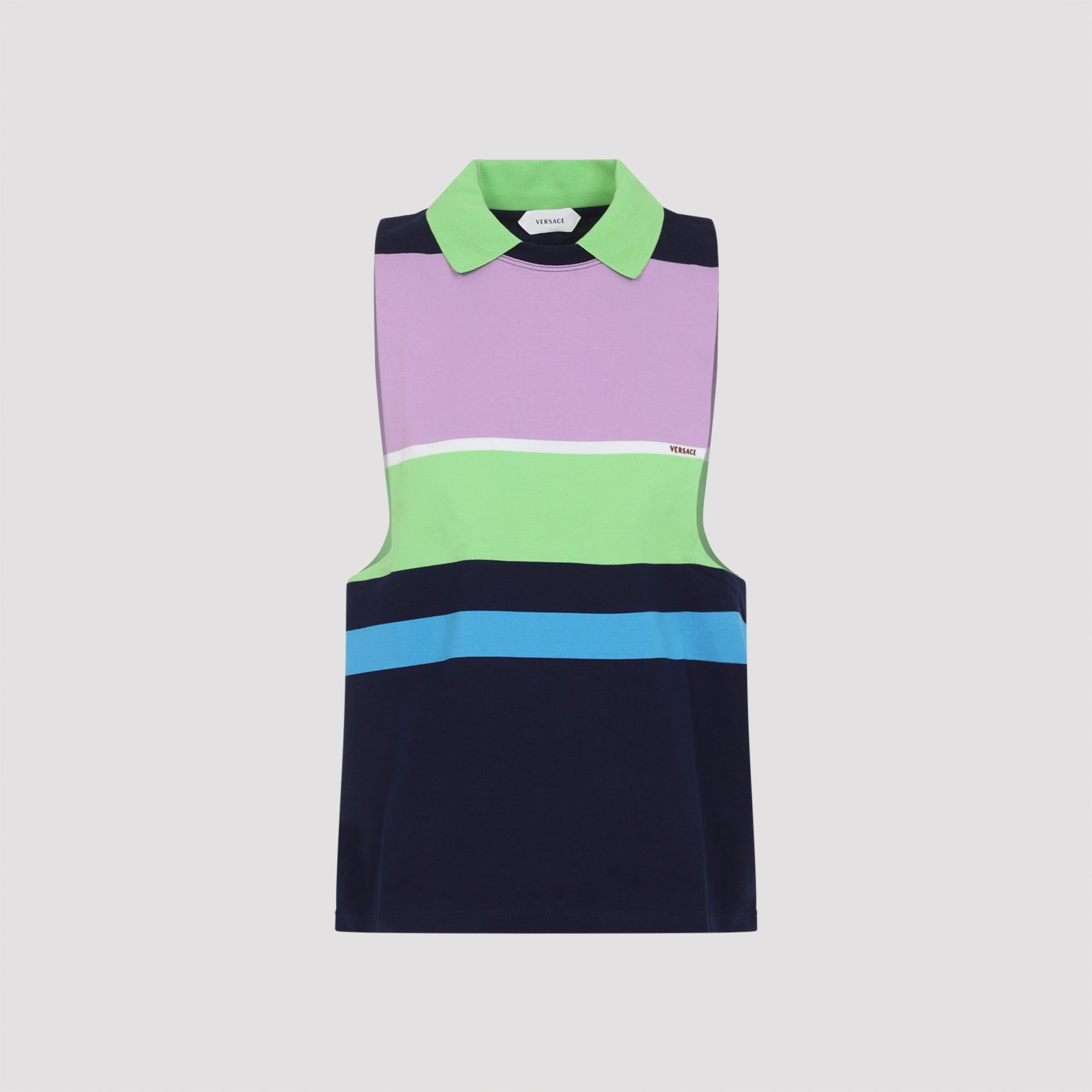 Versace Heavy Striped Cotton Sweatshirt